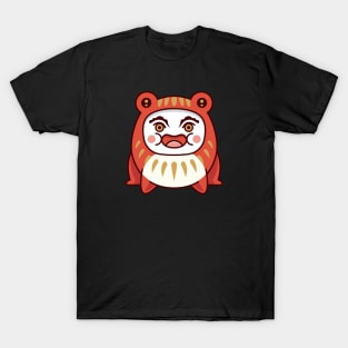 Daruma Red Frog T-Shirt